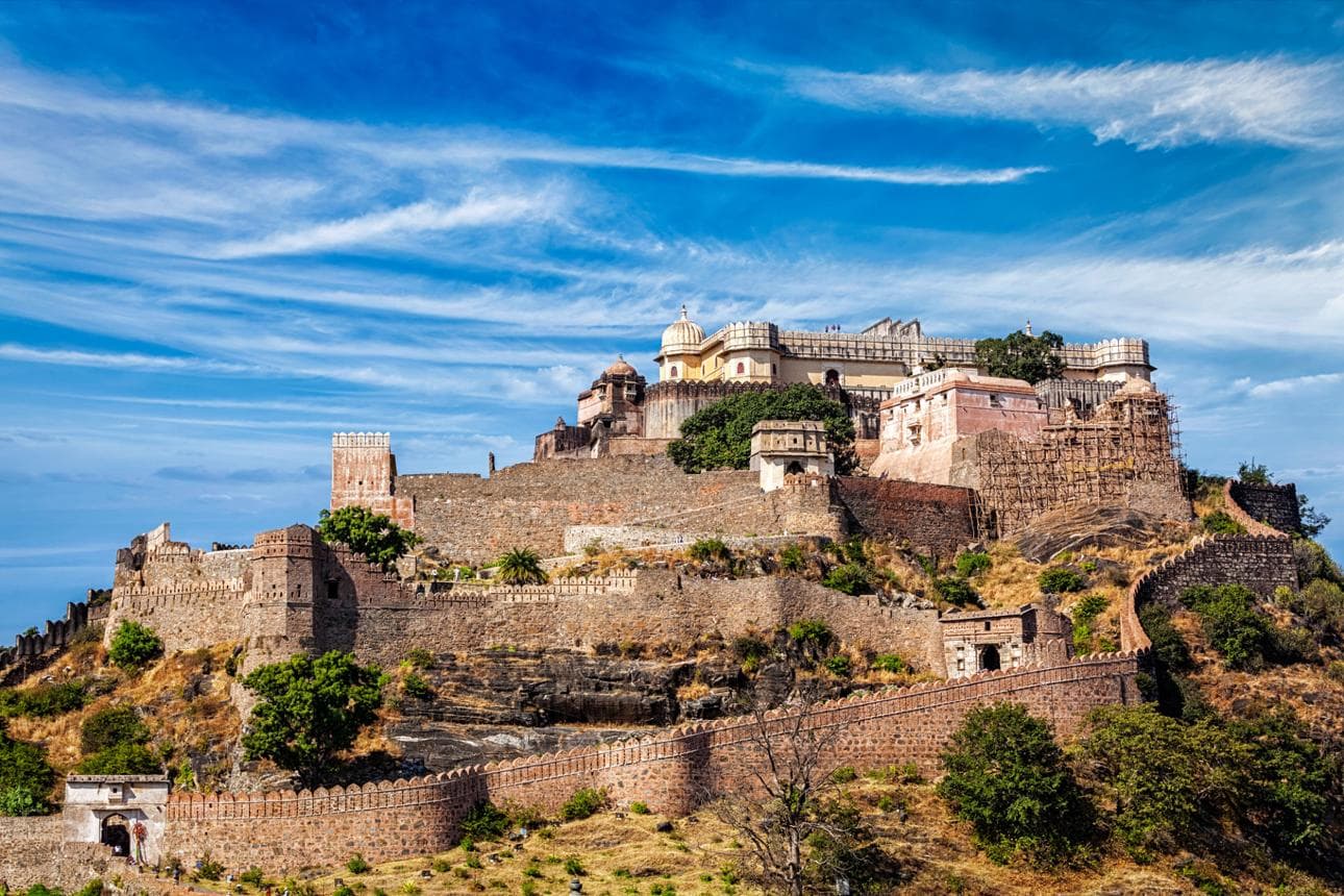 Kumbhalgarh Fort in Rajasthan