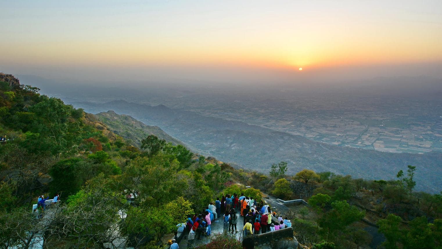 Mount Abu hill station view