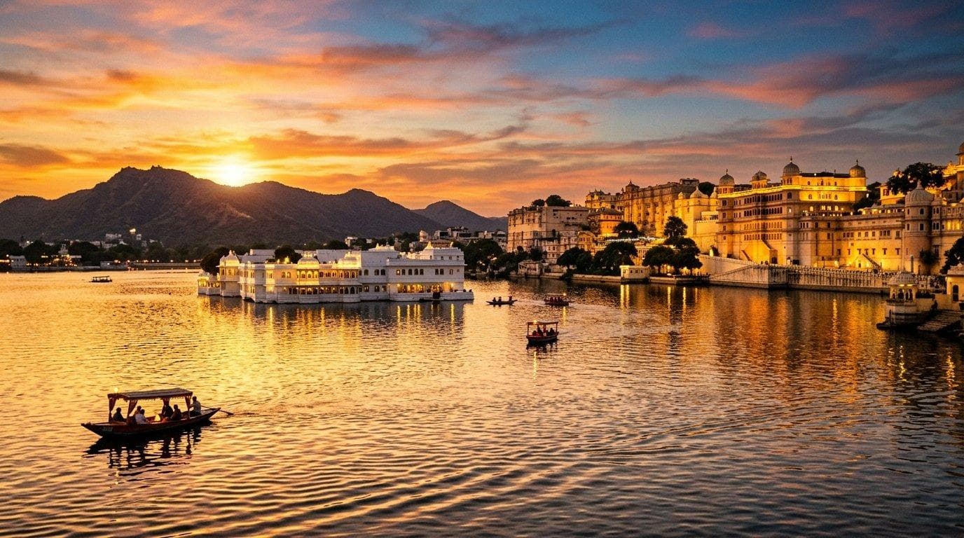 Udaipur Lake Palace view