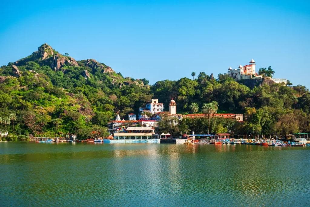 Mount Abu hill station view